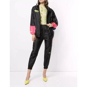 Aape by A Bathing Ape Graphic Print Track Pants Black Size XXS